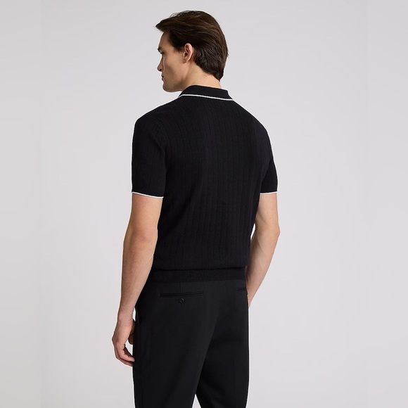 Express Men's Black Polo Shirt - Picture 4 of 5
